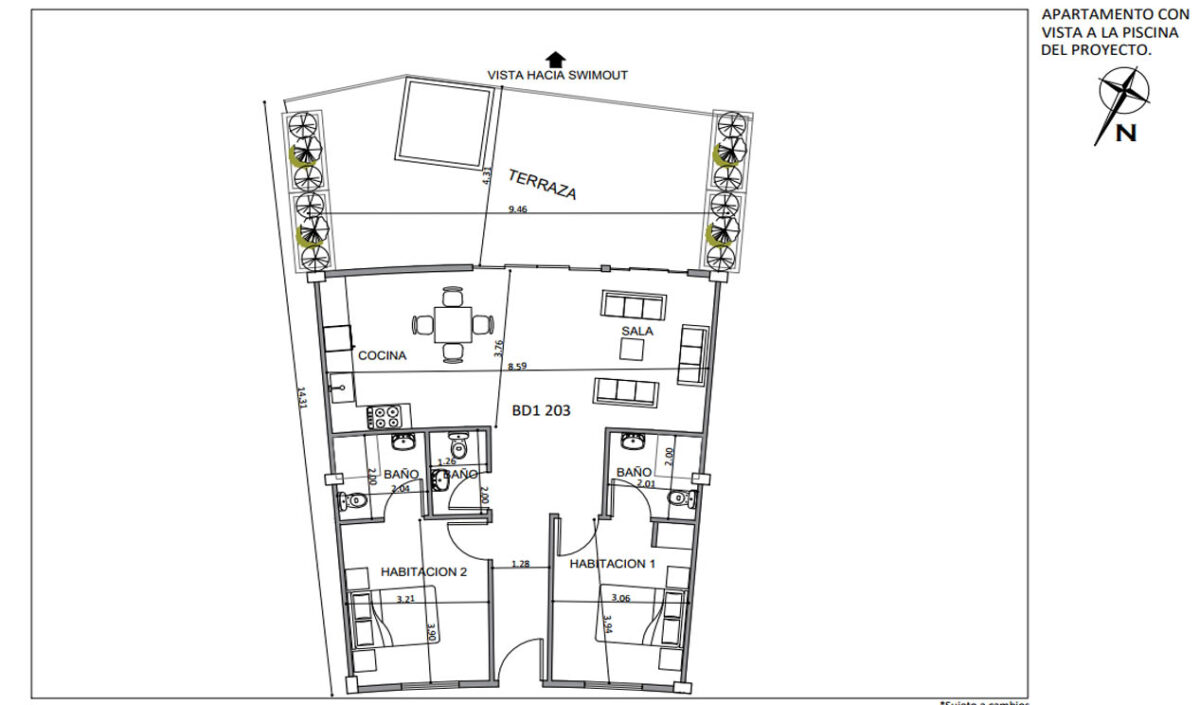 Blu Diamond Condo BluTerrenas